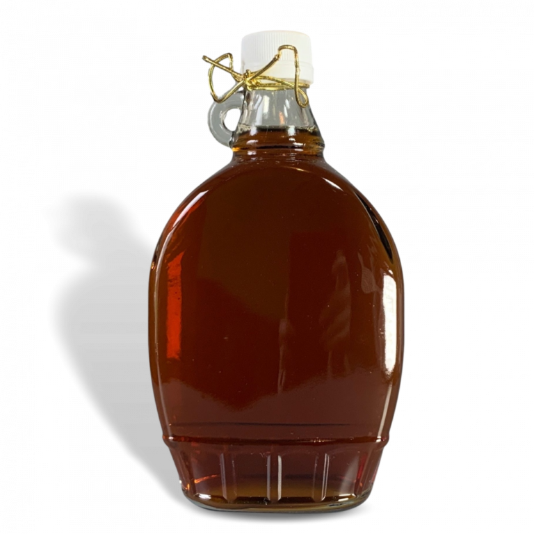 Maple Syrup Grade A Dark Robust In a Glass Bottle 500ml